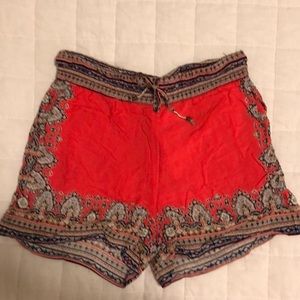 Anthro patterned shorts